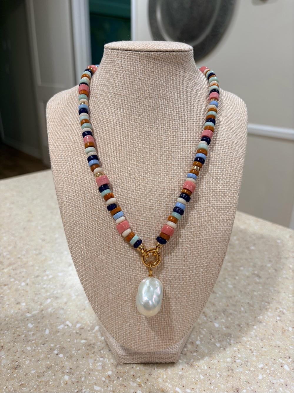 Lizzie Fortunato Pearl & Bead Grove necklace